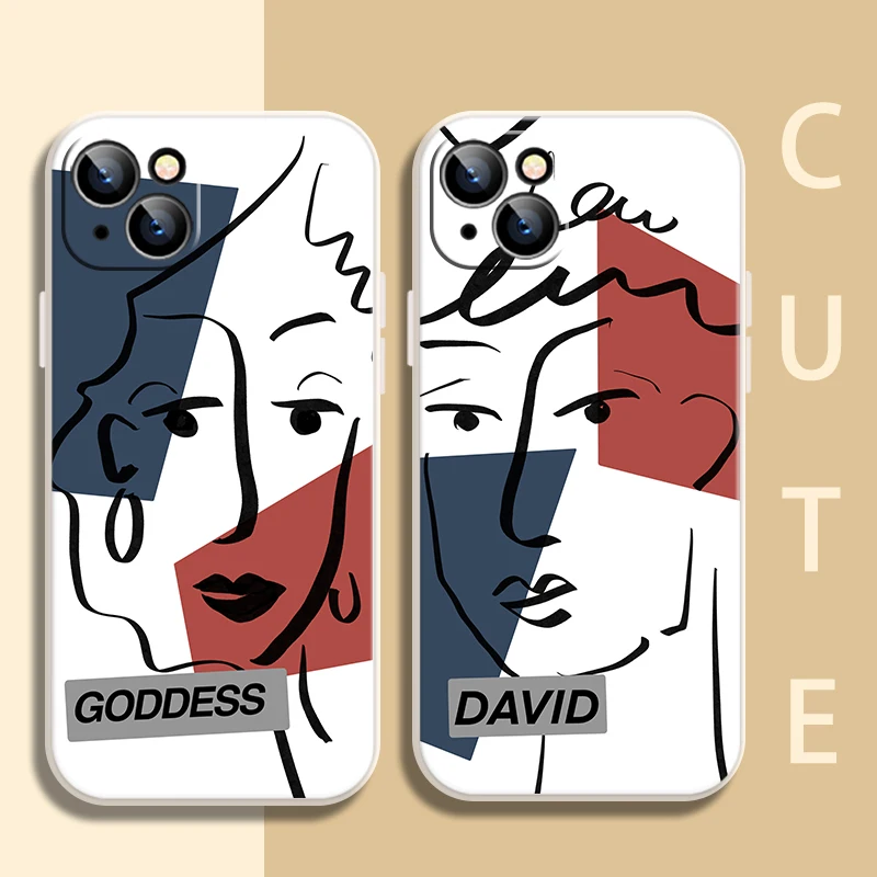 Couple Line Art Phone Case For iPhone 12 13 11 Pro 6 7 8 12 Mini XR X XS 12 Pro MAX SE 2020 13 Pro Protective Case Carcasa Coque
Couple Line Art Phone Case For iPhone 12 13 11 Pro 6 7 8 12 Mini XR X XS 12 Pro MAX SE 2020 13 Pro Protective Case Carcasa Coque