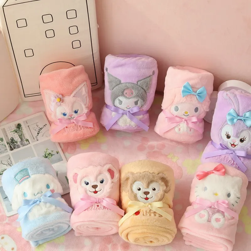 Sanrio плюшевое одеяло в рулоне Kawaii Kitty Cinnamoroll My Melody Kuromi банное полотенце с мультяшным принтом коралловый флис офисное плюшевое одеяло подарок
Sanrio плюшевое одеяло в рулоне Kawaii Kitty Cinnamoroll My Melody Kuromi банное полотенце с мультяшным принтом коралловый флис офисное плюшевое одеяло подарок