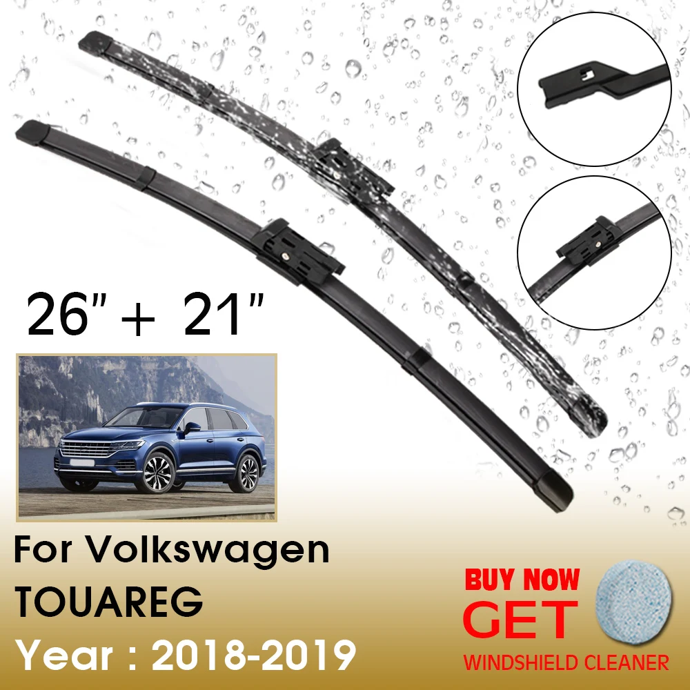 Car Wiper Blade For Volkswagen TOUAREG 26"+21" 2018-2019 Front Window Washer Windscreen Windshield Wipers Blades Accessories
Car Wiper Blade For Volkswagen TOUAREG 26"+21" 2018-2019 Front Window Washer Windscreen Windshield Wipers Blades Accessories