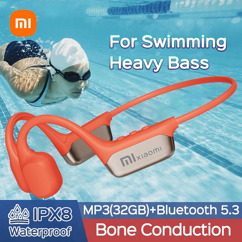 Наушники Xiaomi с костной проводимостью Bluetooth Бас беспроводная гарнитура MP3-плеер