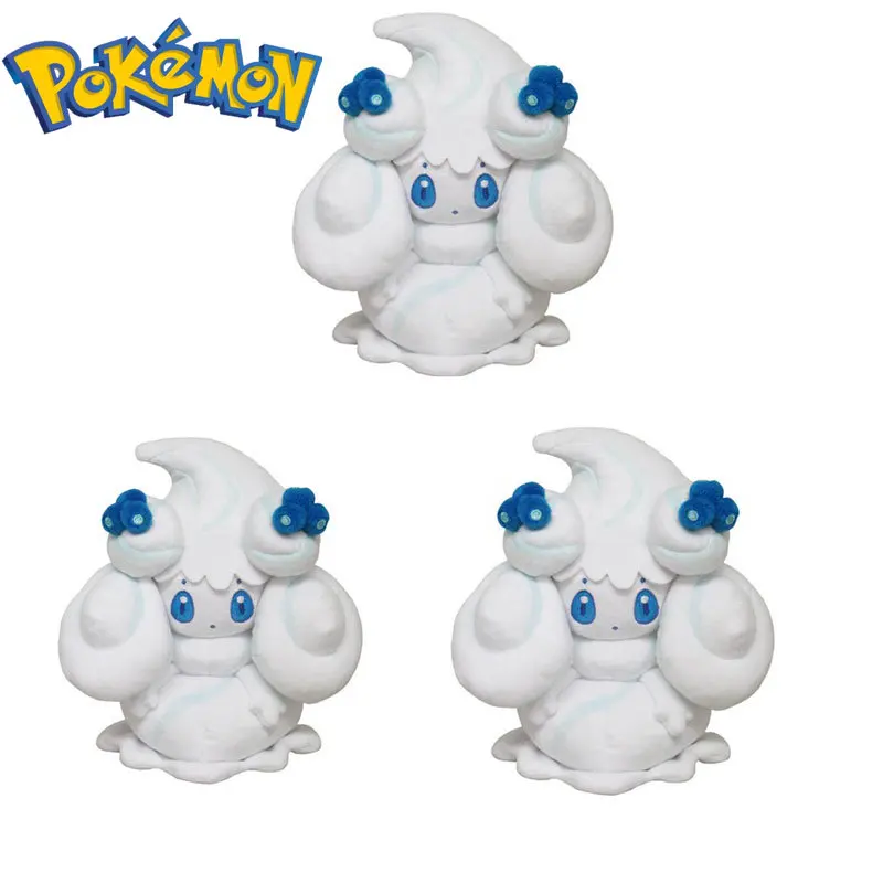 Подлинный мягкий плюшевый подарок из Аниме Pokemon Alcremie Коллекция с молоком ароматная Снежная соль симпатичная детская игрушка рождественски... 
Подлинный мягкий плюшевый подарок из Аниме Pokemon Alcremie Коллекция с молоком ароматная Снежная соль симпатичная детская игрушка рождественски...