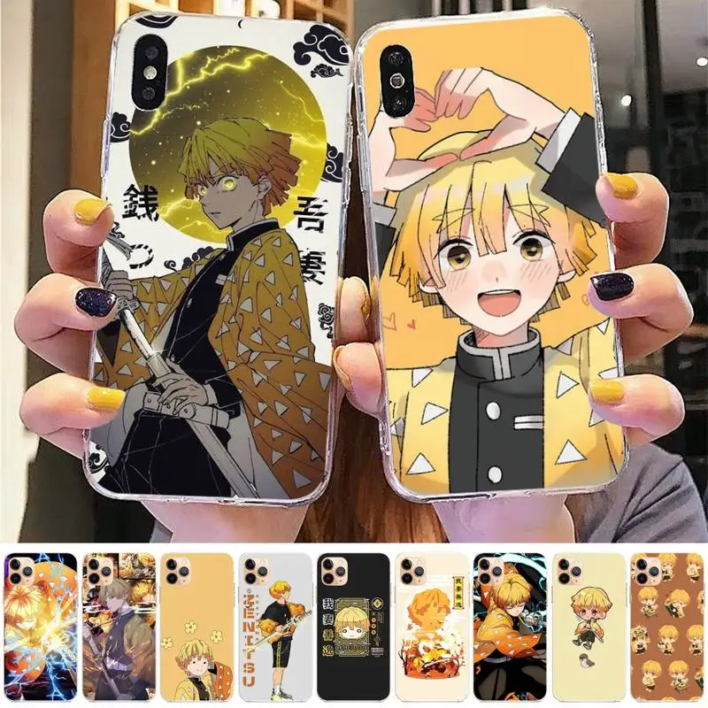 TOPLBPCS Demon Slayer Agatsuma Zenitsu Phone Case for iPhone 11 12 13 mini pro XS MAX 8 7 6 6S Plus X 5S SE 2020 XR cover
TOPLBPCS Demon Slayer Agatsuma Zenitsu Phone Case for iPhone 11 12 13 mini pro XS MAX 8 7 6 6S Plus X 5S SE 2020 XR cover