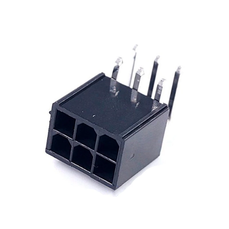 Top Deals 5557 4.2Mm 6P 6PIN Socket Curved Needle PC Computer ATX Graphics Card GPU PCI-E Pcie Power Connector 100Pcs
Top Deals 5557 4.2Mm 6P 6PIN Socket Curved Needle PC Computer ATX Graphics Card GPU PCI-E Pcie Power Connector 100Pcs