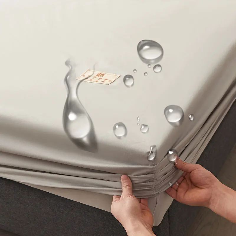 Washed Cotton Mattress Cover waterproof Single King Size Double Bed Solid Color Fitted Sheet Mattress Protector Full Coverage
Washed Cotton Mattress Cover waterproof Single King Size Double Bed Solid Color Fitted Sheet Mattress Protector Full Coverage