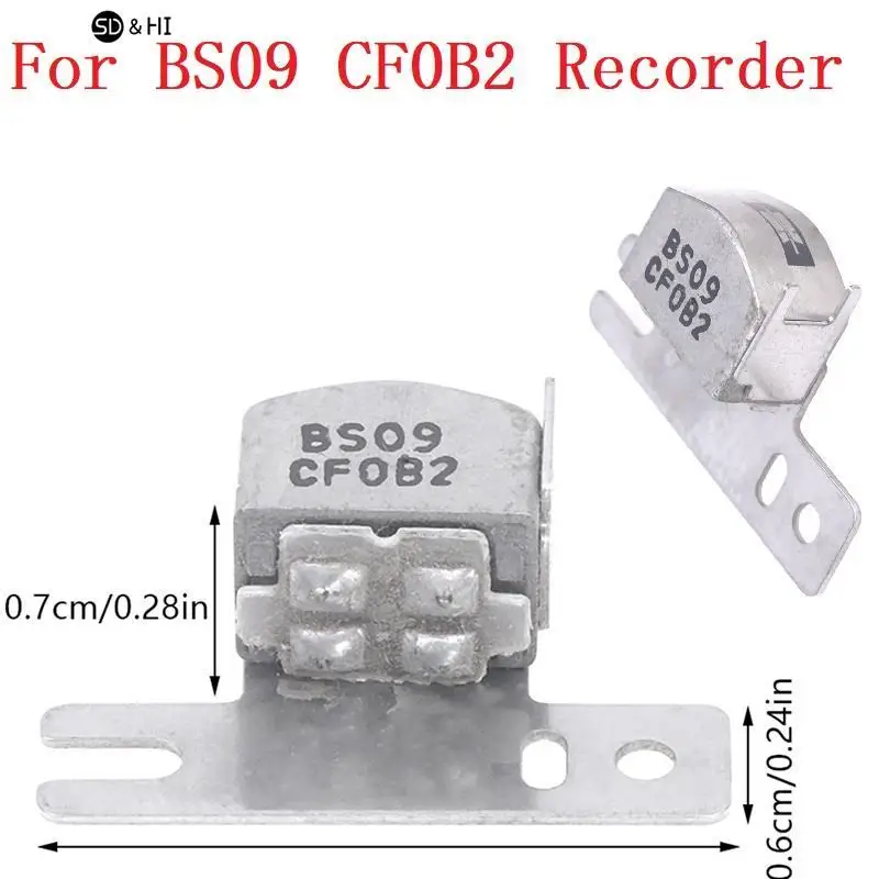 1Pc BS09 CF0B2 Dual Track Wear-resistant Magnetic Head For Recorder Advanced Audio Tape Deck Cassette Repair Parts Accessories
1Pc BS09 CF0B2 Dual Track Wear-resistant Magnetic Head For Recorder Advanced Audio Tape Deck Cassette Repair Parts Accessories