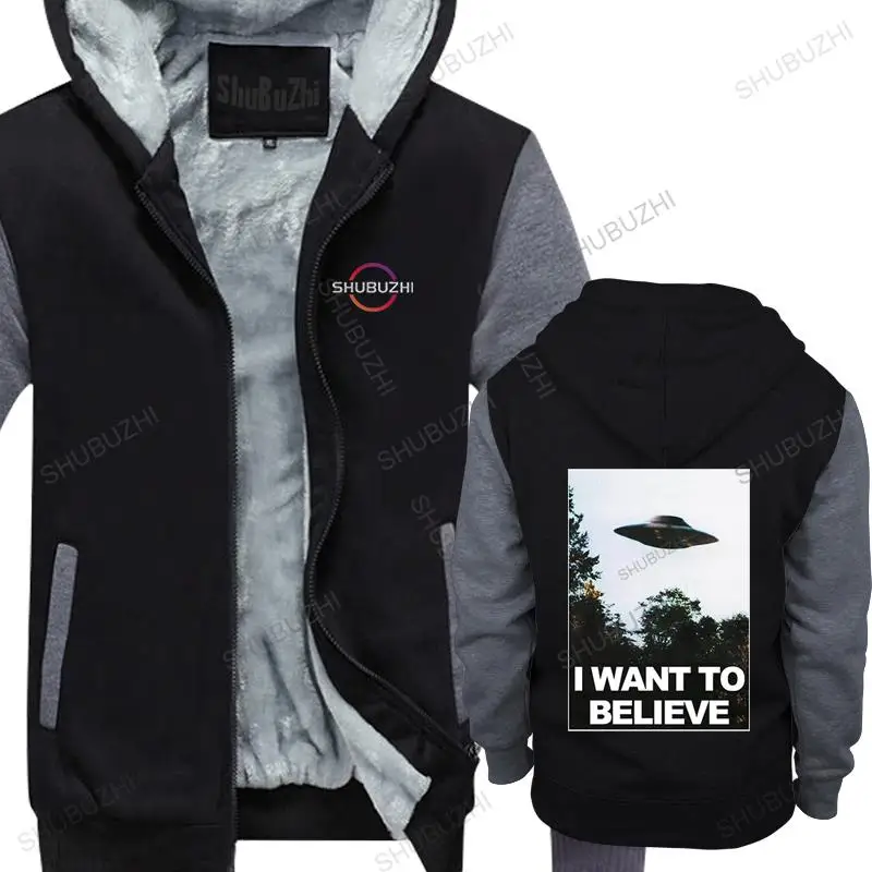 Men streetwear fleece hooded zipper winter sweatshirt I Want To Believe cotton funny thick jacket warm coat hoodie for boys gift
Men streetwear fleece hooded zipper winter sweatshirt I Want To Believe cotton funny thick jacket warm coat hoodie for boys gift