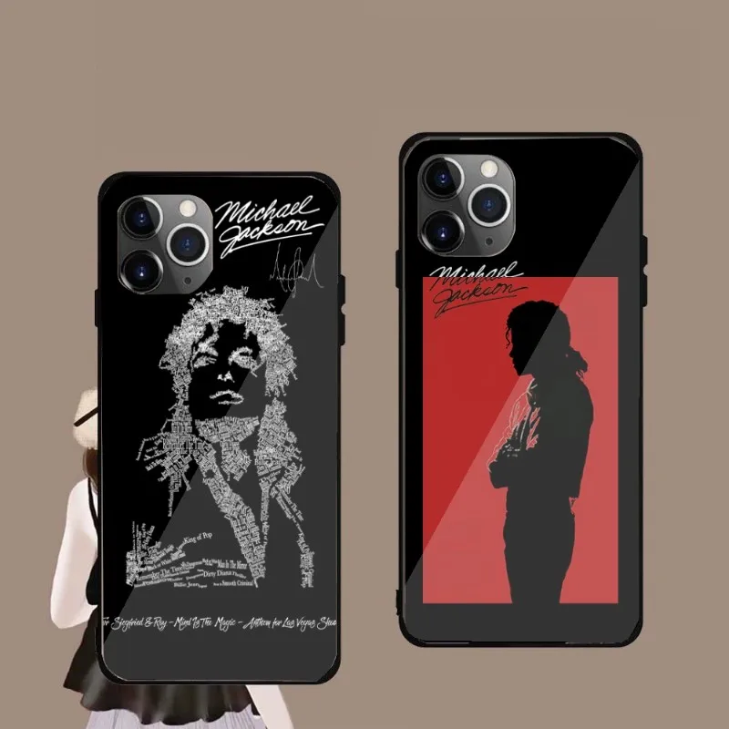 Чехол для телефона с изображением Майкла Джексона для IPhone 14 13 12 11 XS X 8 7 6 Plus Mini Pro Max SE 2022, черный стеклянный чехол из поликарбоната и ТПУ
Чехол для телефона с изображением Майкла Джексона для IPhone 14 13 12 11 XS X 8 7 6 Plus Mini Pro Max SE 2022, черный стеклянный чехол из поликарбоната и ТПУ