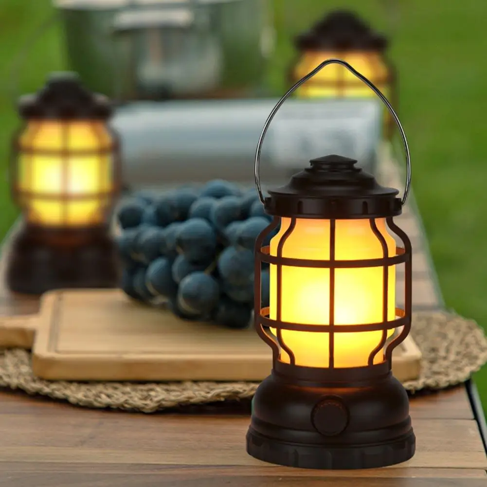 Portable Outdoor Camping Lantern Tent Light Waterproof USB Rechargeable Retro Lamp Emergency Hanging Lights for Garden Yards
Portable Outdoor Camping Lantern Tent Light Waterproof USB Rechargeable Retro Lamp Emergency Hanging Lights for Garden Yards