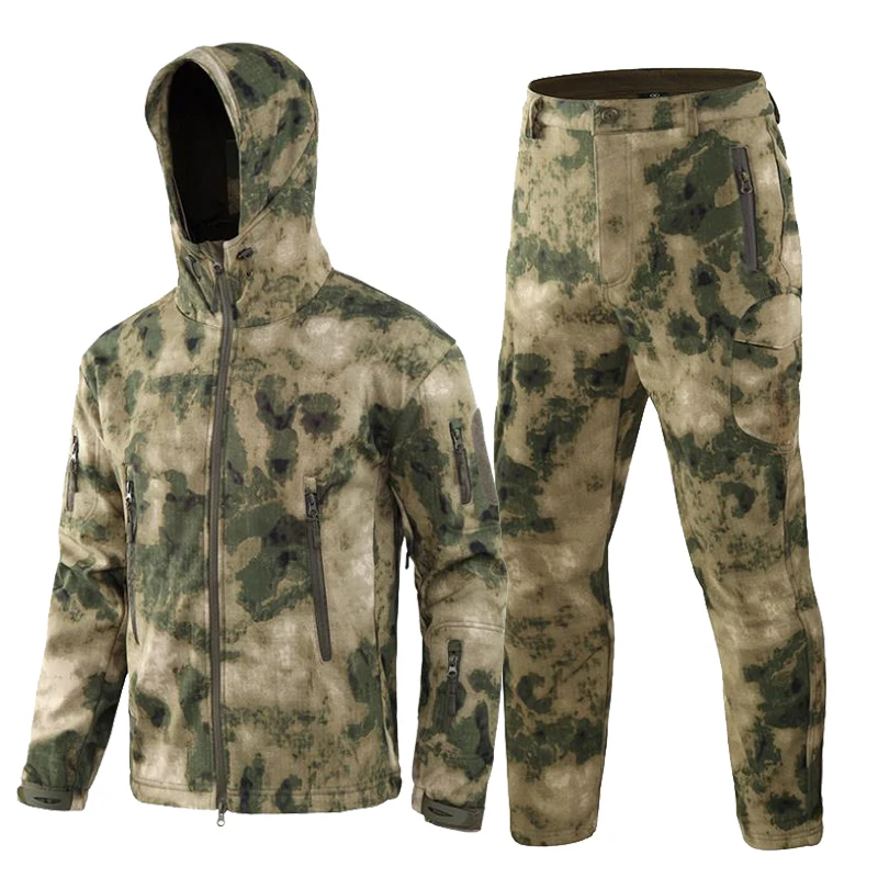 TAD Tactical Hiking Jacket Suits Soft Shell Fleece Warm Waterproof Windbreaker Outdoor Camouflage Hiking Hunting Fishing Clothes
TAD Tactical Hiking Jacket Suits Soft Shell Fleece Warm Waterproof Windbreaker Outdoor Camouflage Hiking Hunting Fishing Clothes