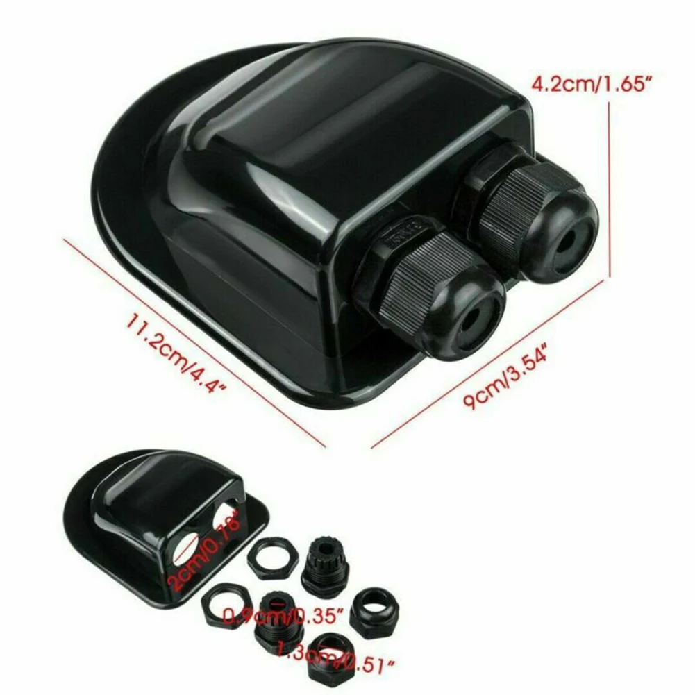 100% Brand New Car Roof Cable Car Junction Box 9*11.2*4.2cm Caravan Solar Entry Solar Cable RV Caravan Camper Accessories
100% Brand New Car Roof Cable Car Junction Box 9*11.2*4.2cm Caravan Solar Entry Solar Cable RV Caravan Camper Accessories