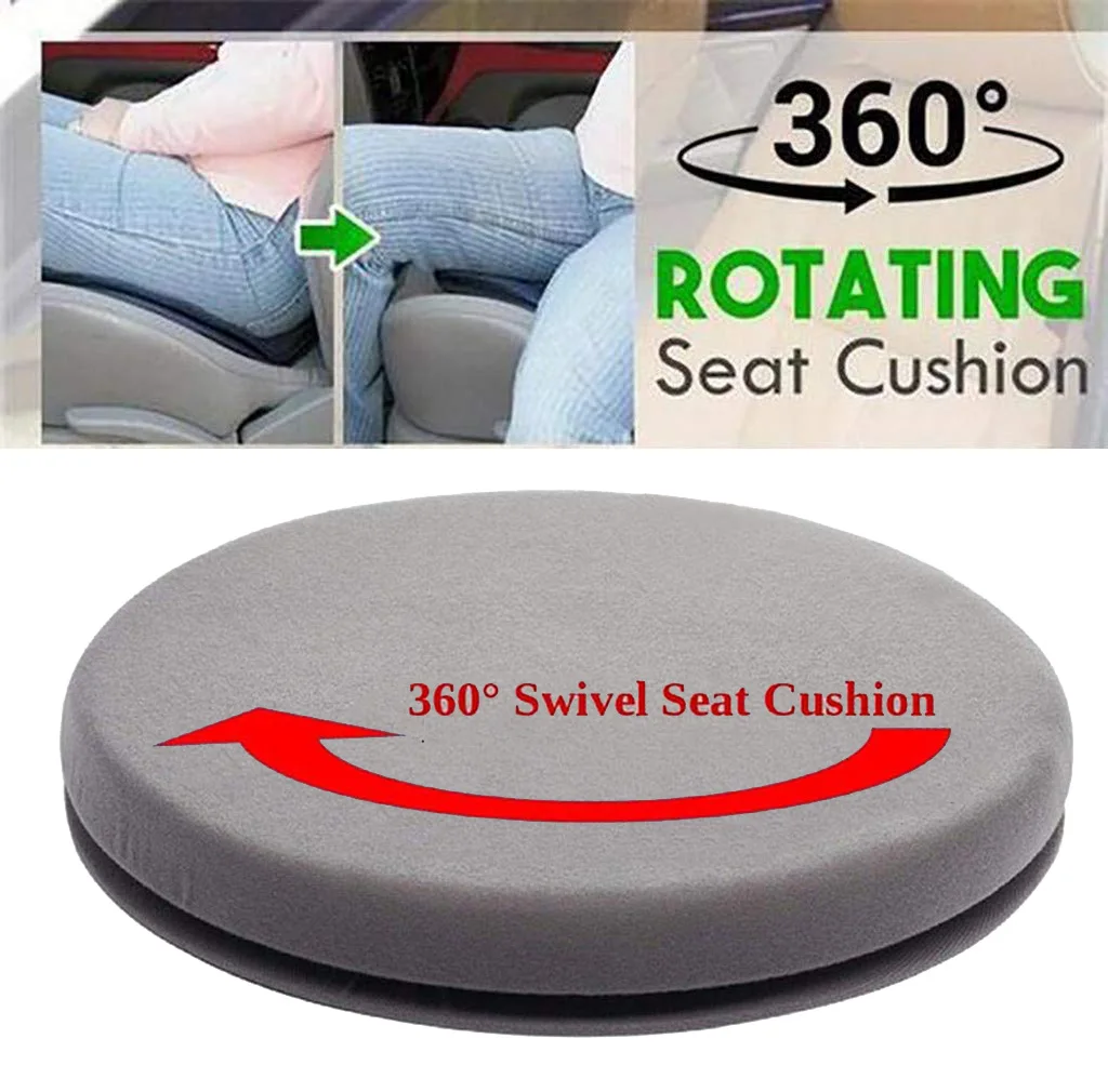 Car Seat Cushion 360 Degree Rotating Swivel Anti-skid Car Chair Seat Cushion Soft Solid Mats Interior Automobiles Seat Covers
Car Seat Cushion 360 Degree Rotating Swivel Anti-skid Car Chair Seat Cushion Soft Solid Mats Interior Automobiles Seat Covers