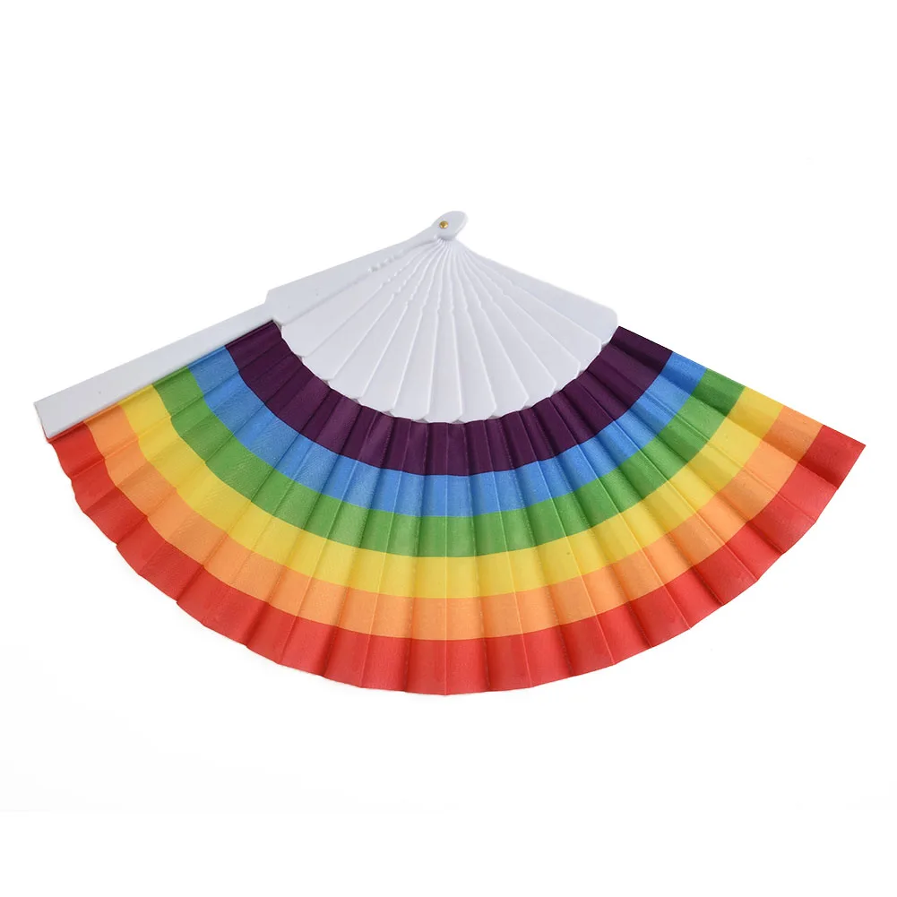 1 Pcs Large Folding Hand Fan Fold Dot Rainbow Print Festival Handheld Fan 33cm Large Folding Hand Fan Handheld Fan For Gift
1 Pcs Large Folding Hand Fan Fold Dot Rainbow Print Festival Handheld Fan 33cm Large Folding Hand Fan Handheld Fan For Gift