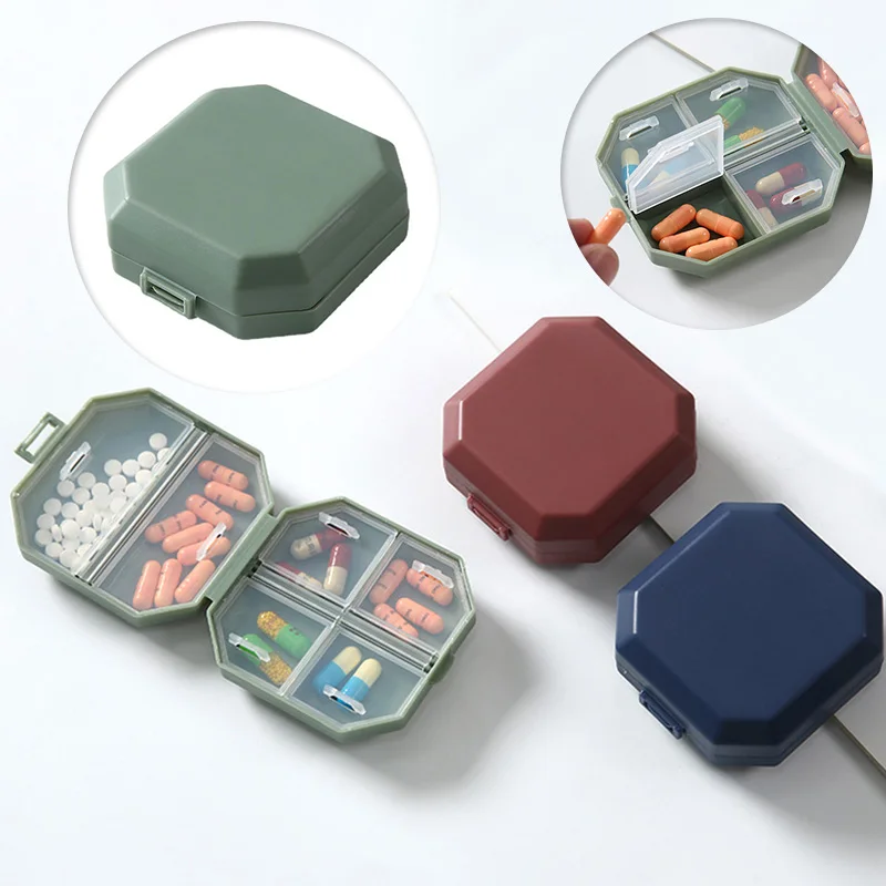 1PC Plastic Pill Box Six Grids Medicine Organizer Anti Dust Empty Drugs Box Portable home Oudoor Travel Supplies
1PC Plastic Pill Box Six Grids Medicine Organizer Anti Dust Empty Drugs Box Portable home Oudoor Travel Supplies