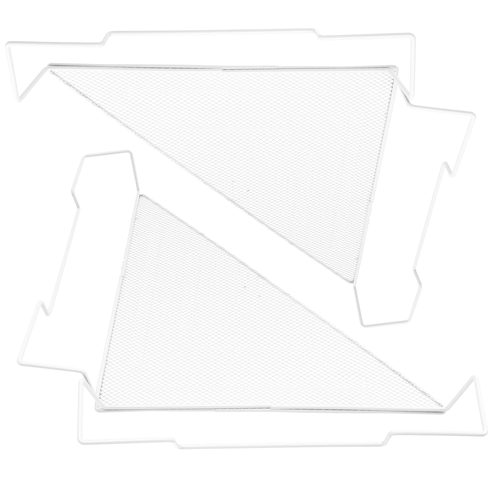 2 Pcs Triangle Shelf Rack Storage Hanging Corner Organizer Nail-free Iron Household Office
2 Pcs Triangle Shelf Rack Storage Hanging Corner Organizer Nail-free Iron Household Office