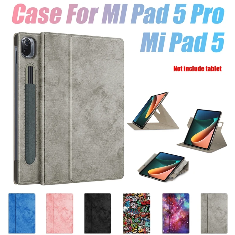 PU Case for Xiaomi MI Pad 5 Pro Mi Pad 5 Case 11Inch Tablet Case Tablet Stand Flip Case with Pen Slot
PU Case for Xiaomi MI Pad 5 Pro Mi Pad 5 Case 11Inch Tablet Case Tablet Stand Flip Case with Pen Slot