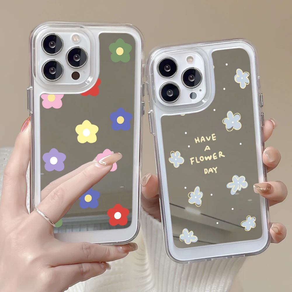 Flowers Floral Phone Case for IPhone 13 14ProMax 14Plus 12 11 Pro Max Luxury Transparent Shockproof Soft Cover with Mirror
Flowers Floral Phone Case for IPhone 13 14ProMax 14Plus 12 11 Pro Max Luxury Transparent Shockproof Soft Cover with Mirror