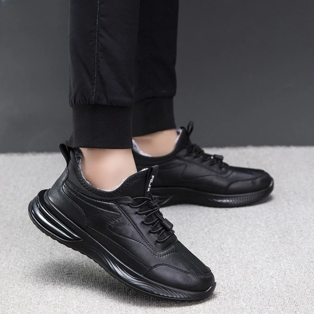 2023 Winter New Pu Leather Sneakers Men‘s Plush Thicken Comfort Casual Sports Lace Up Non-slip Trend Rubber Shoes TY48
2023 Winter New Pu Leather Sneakers Men‘s Plush Thicken Comfort Casual Sports Lace Up Non-slip Trend Rubber Shoes TY48
