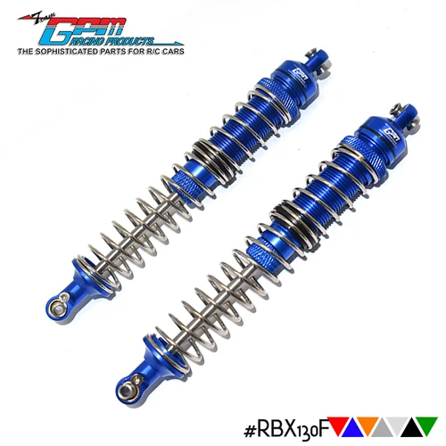 

Aluminum Alloy External Spring Shock Absorber Midpoint Distance 130mm for Axial 1/10 RBX10 Ryft 4WD RC CAR Upgrades