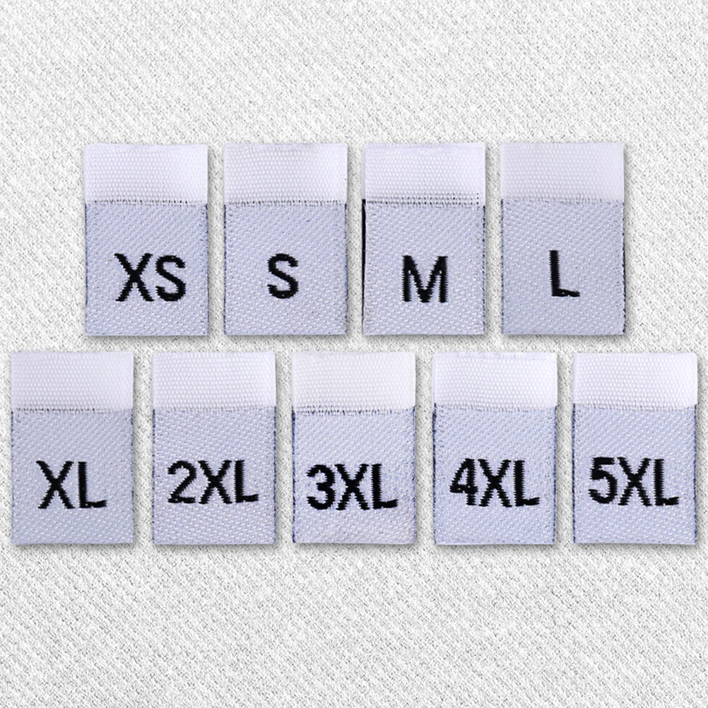 Size Labels Clothing Label Tags Clothes Sew Sewing Onfolded Shirt Garment Iron Garments Embroideryapparel T Retail Woven Tag
Size Labels Clothing Label Tags Clothes Sew Sewing Onfolded Shirt Garment Iron Garments Embroideryapparel T Retail Woven Tag