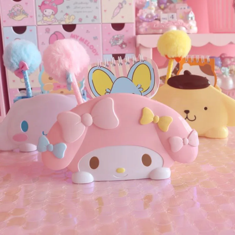 Kawaii Sanrios Pen Holder Kitty My Melody Cinnamoroll Desktop Sundries Storage Pen Book Pen Holder Three-piece Office Supplies
Kawaii Sanrios Pen Holder Kitty My Melody Cinnamoroll Desktop Sundries Storage Pen Book Pen Holder Three-piece Office Supplies