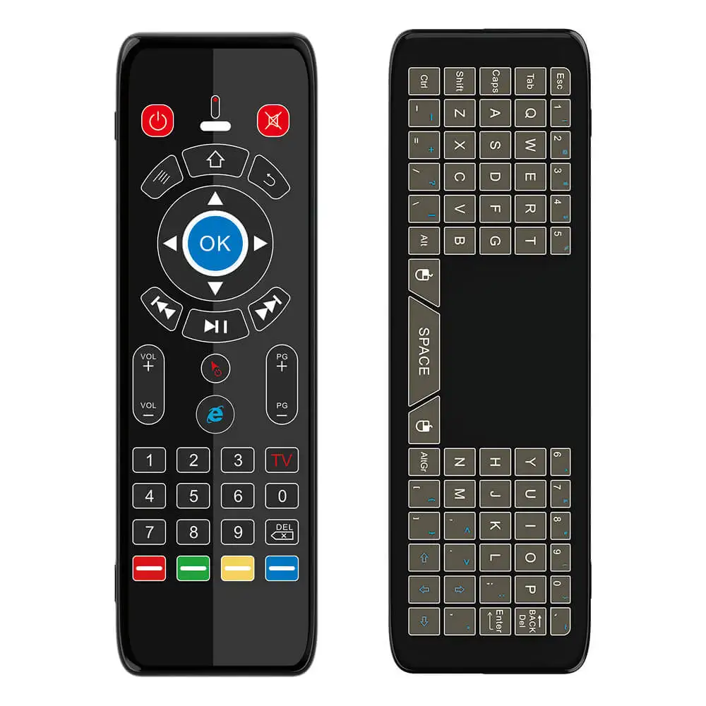 T16 Plus 2,4G RF беспроводной гироскоп IR learning Voice Remote Touchpad Air Mouse Keyboard Remote
T16 Plus 2,4G RF беспроводной гироскоп IR learning Voice Remote Touchpad Air Mouse Keyboard Remote