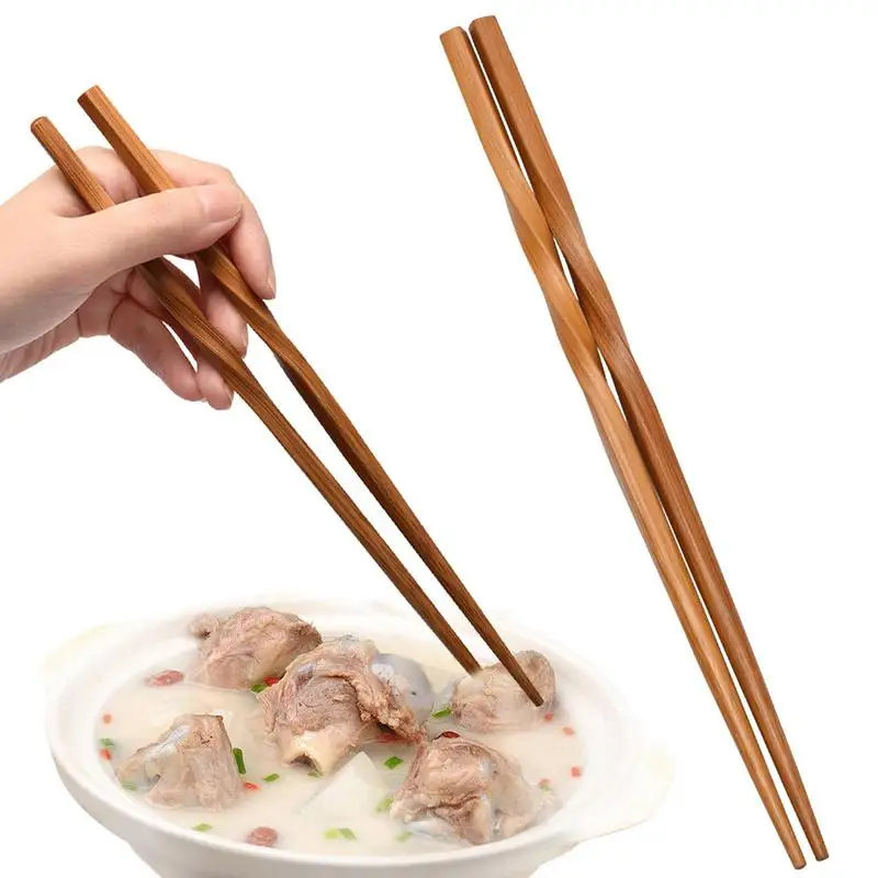 

Wood Chopsticks Wooden Chop Sticks Portable Chinese Tableware Washable Reusable Chinese Style Chopsticks For Gourmet Rice