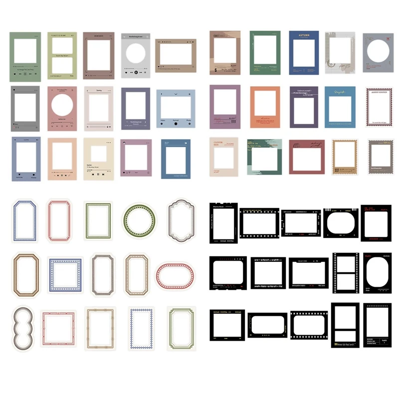 60 PCS PET Transparent Scrapbooking Sticker Set,DIY Decorative Stickers For Journal,Album,Phone Case,Laptop,Card Making
60 PCS PET Transparent Scrapbooking Sticker Set,DIY Decorative Stickers For Journal,Album,Phone Case,Laptop,Card Making