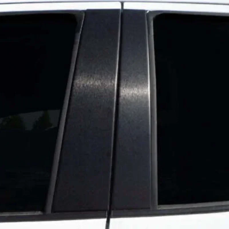

6Pcs Matte Black Window Pillar Posts Trim Cover Door Stickers Decal Fit for Ford Maverick WITHOUT KEYPAD Cutout 2022-2023