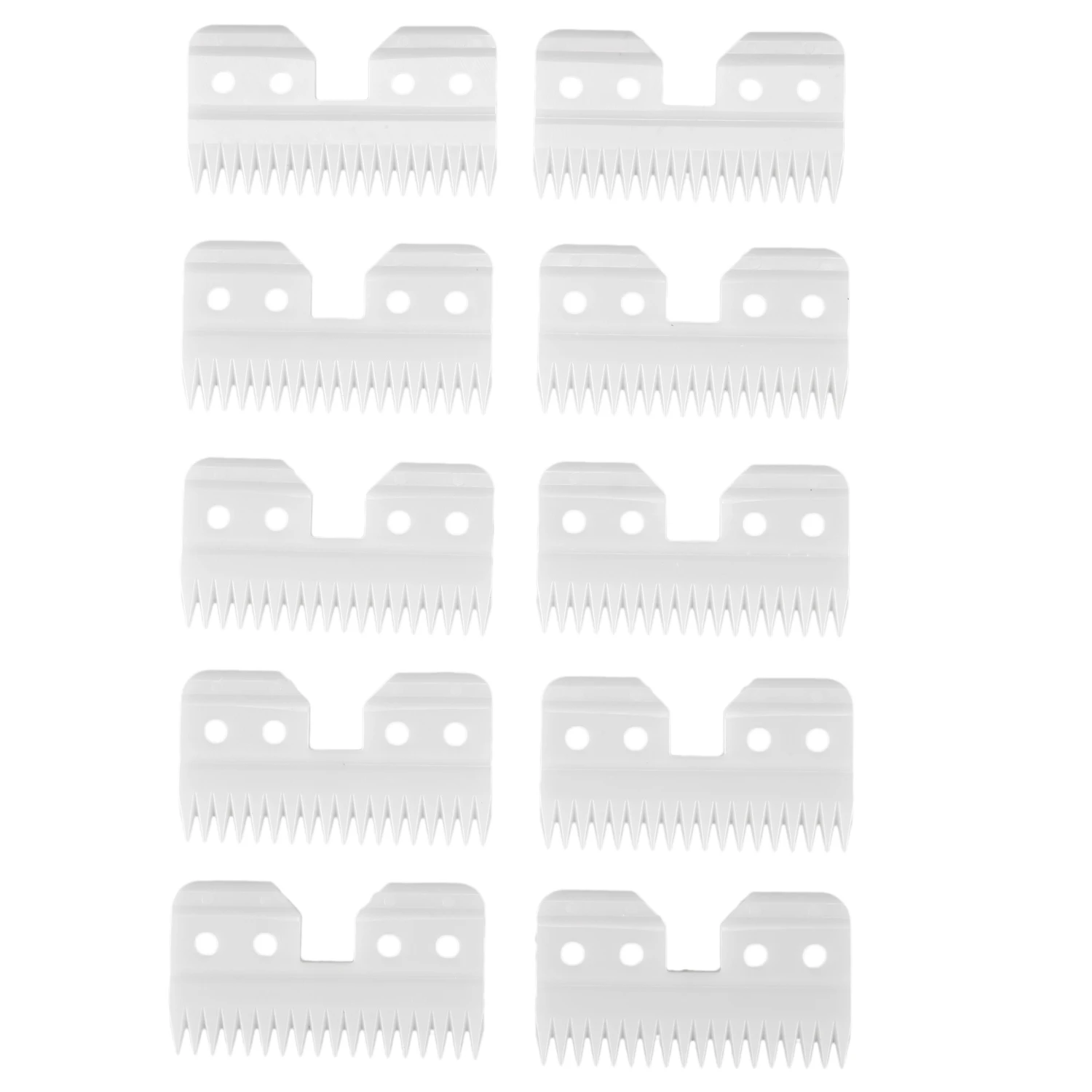 10Pcs/Lot Replaceable Ceramic 18 Teeth Pet Ceramic Clipper Cutting Blade for Oster A5 Series
10Pcs/Lot Replaceable Ceramic 18 Teeth Pet Ceramic Clipper Cutting Blade for Oster A5 Series
