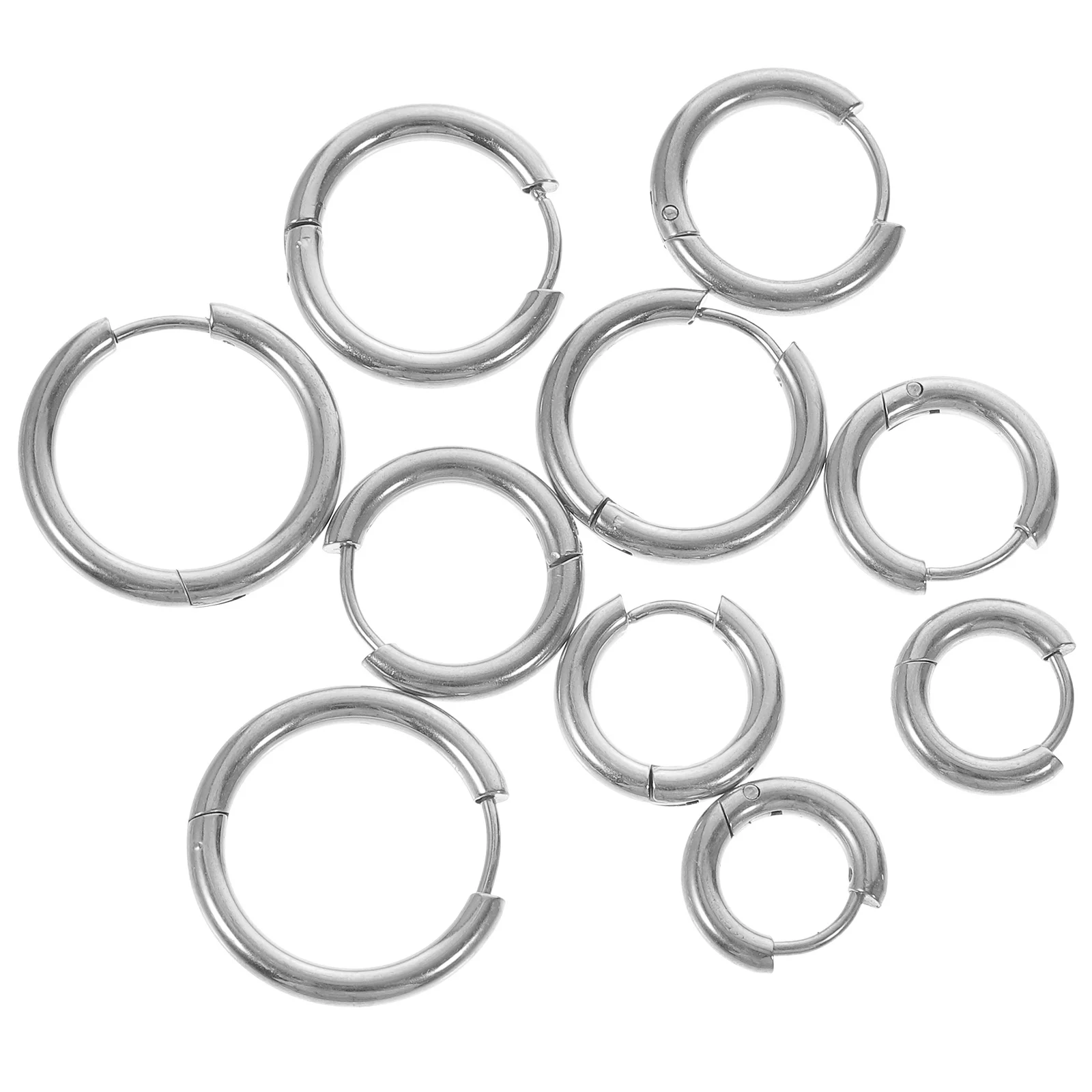 10pcs Cartilage Earring Hoop Earrings Women Men Stainless Steel Earrings Huggie Earrings
10pcs Cartilage Earring Hoop Earrings Women Men Stainless Steel Earrings Huggie Earrings