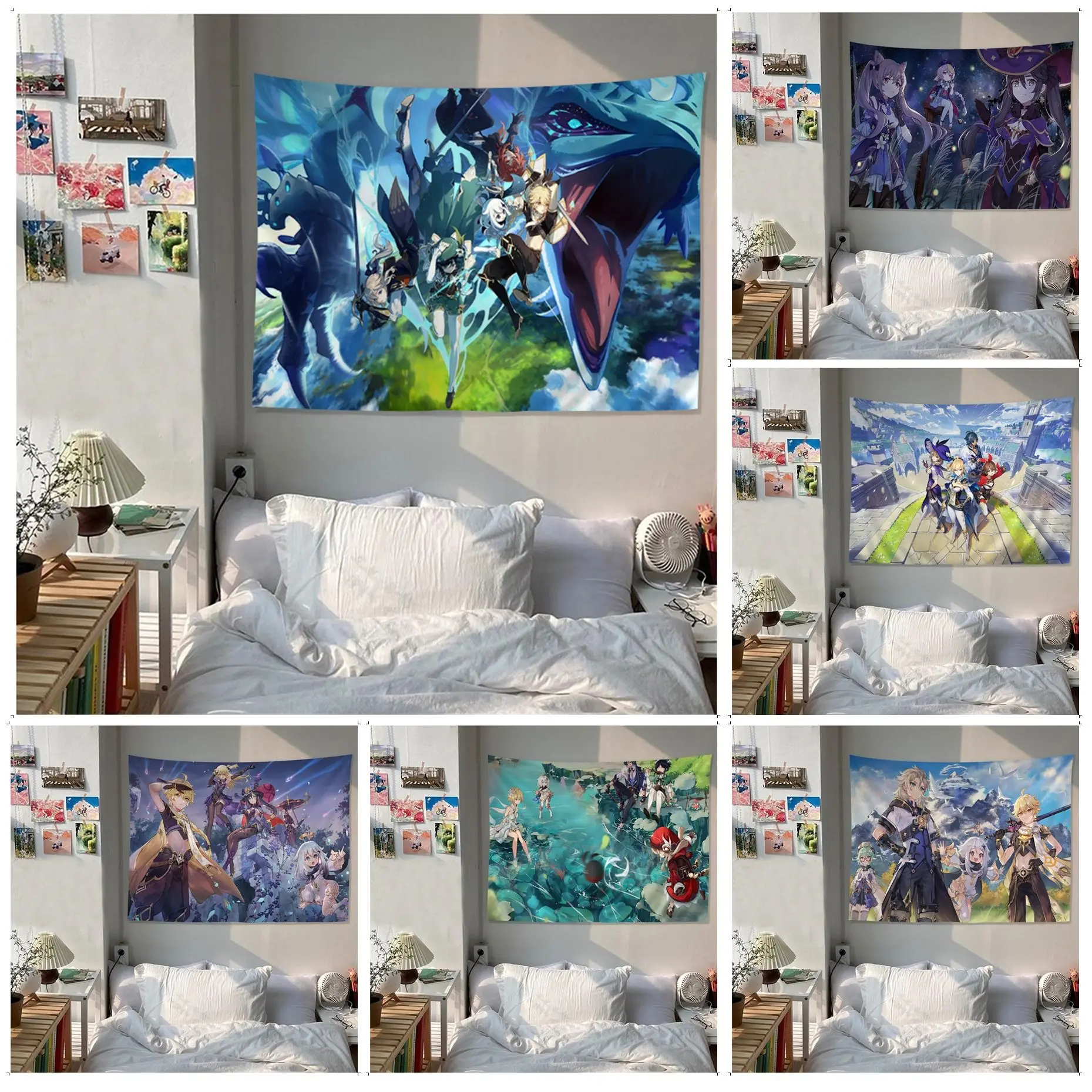 Genshin Impact Hanging Bohemian Tapestry Art Science Fiction Room Home Decor INS Home Decor
Genshin Impact Hanging Bohemian Tapestry Art Science Fiction Room Home Decor INS Home Decor