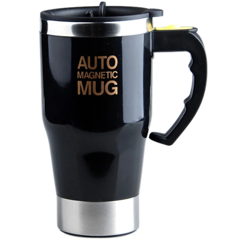 Self Stirring Mug Electric coffee Tea Mug Stainless Steel Double Wall Travel coffee Mug for Party Black
Self Stirring Mug Electric coffee Tea Mug Stainless Steel Double Wall Travel coffee Mug for Party Black