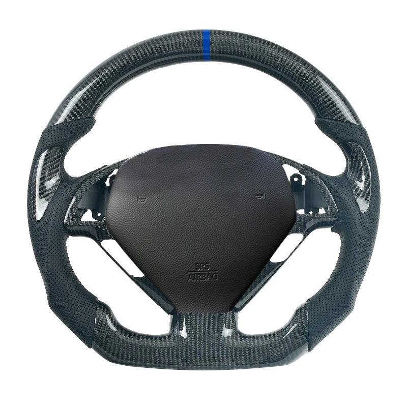 Руль из углеродного волокна, подходит для Infiniti G37 2009 2010 2011 2012 модель из углеродного волокна
Руль из углеродного волокна, подходит для Infiniti G37 2009 2010 2011 2012 модель из углеродного волокна