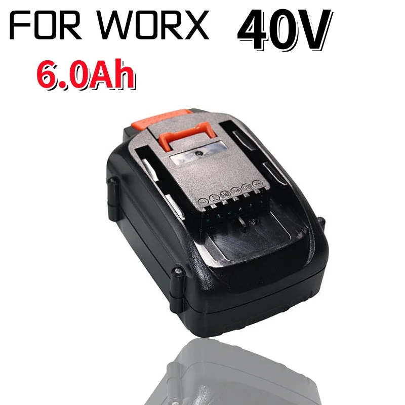 40 в WA3580 литиевая батарея для Worx 6000 мАч WG180 WG280 WG380 WG580 er400 В