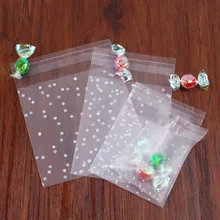 Wedding Bag Packing Transparent Cellophane Candy Cookie Gift Bag Christmas Bags Frosted OPP Birthday Candy Packaging Bag Pouch