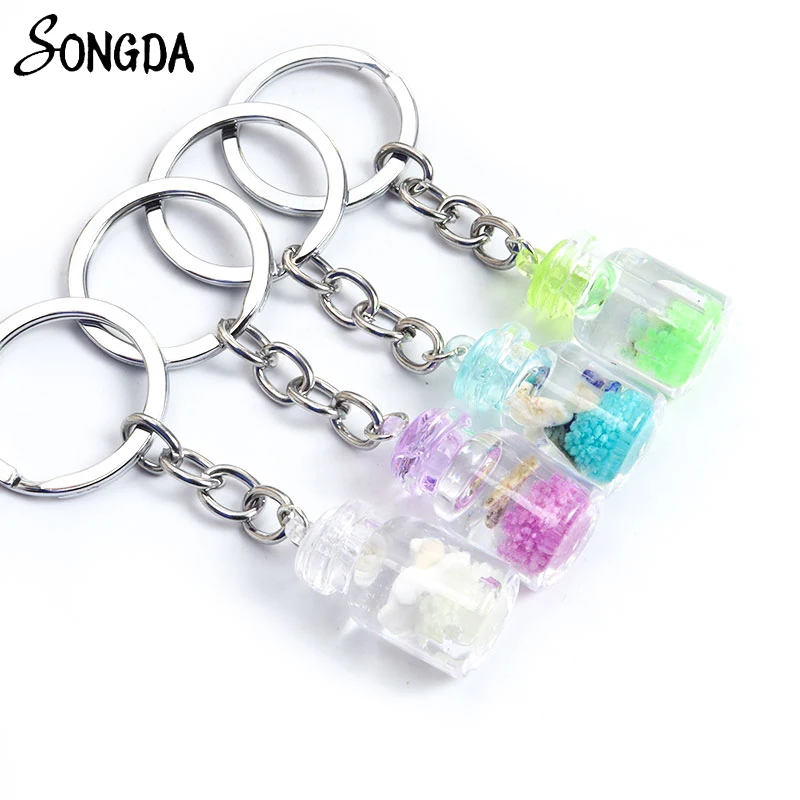 Handmade Luminous Glass Bottles Key Chains Holder Colorful Pendant Keychains Keyring for Bags Key Creative Jewelry Souvenir Gift
Handmade Luminous Glass Bottles Key Chains Holder Colorful Pendant Keychains Keyring for Bags Key Creative Jewelry Souvenir Gift