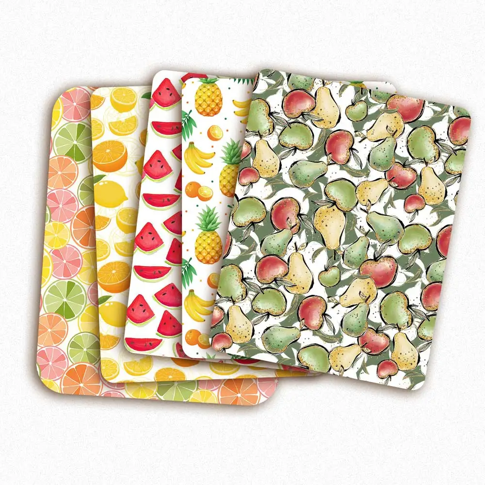 Fruits Print Polyester Cotton Fabric By The Meter for Tissue Sewing Quilting Fabric Needlework Material DIY Handmade Crafts
Fruits Print Polyester Cotton Fabric By The Meter for Tissue Sewing Quilting Fabric Needlework Material DIY Handmade Crafts