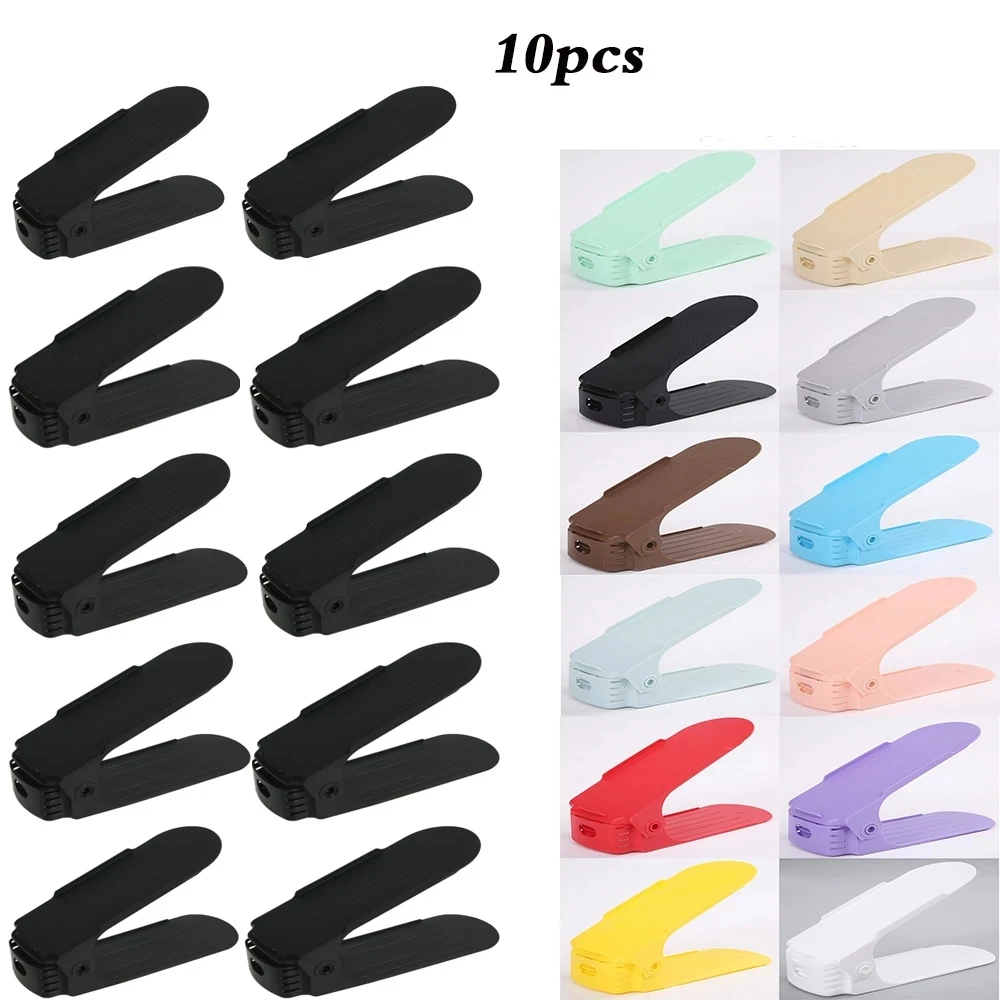 10PCS Adjustable Shoe Rack Organizer Shoes Footwear Storage Stand Support Space Saving Cabinet Closet Holder Modern Bracket
10PCS Adjustable Shoe Rack Organizer Shoes Footwear Storage Stand Support Space Saving Cabinet Closet Holder Modern Bracket