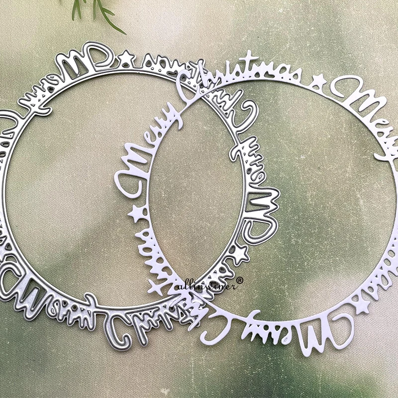 New Christmas letter garland DIY Craft Metal Cutting Die Scrapbook Embossed Paper Card Album Craft Template Stencil Dies
New Christmas letter garland DIY Craft Metal Cutting Die Scrapbook Embossed Paper Card Album Craft Template Stencil Dies