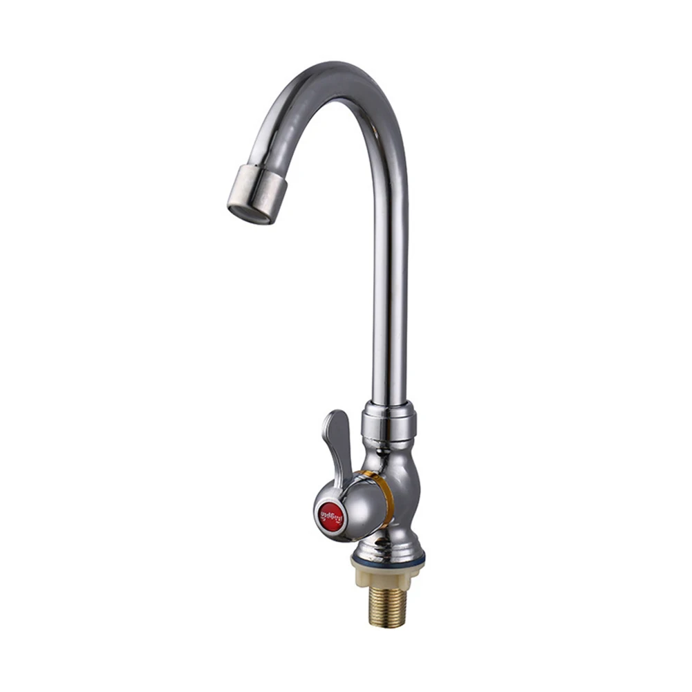 Durable Kitchen Faucet Sink Mixer Taps Chrome Deck Mounted Kitchen Accessories Plastic Steel Silver Single Lever
Durable Kitchen Faucet Sink Mixer Taps Chrome Deck Mounted Kitchen Accessories Plastic Steel Silver Single Lever