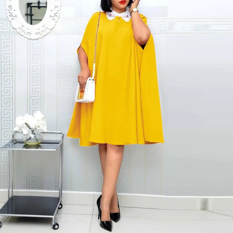 Summer Sleeveless Vestidos VONDA 2022 Women Lapel Cape Street Dress Fashion Street A-Lined Beach Sundress Oversize Loose Robes
Summer Sleeveless Vestidos VONDA 2022 Women Lapel Cape Street Dress Fashion Street A-Lined Beach Sundress Oversize Loose Robes