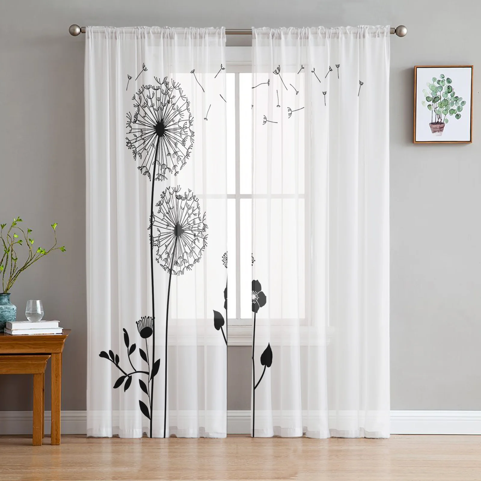 Dandelion Flowers Sheer Curtains for Living Room Voile Curtain Bedroom Bathroom Tulle Curtains Window Drapes
Dandelion Flowers Sheer Curtains for Living Room Voile Curtain Bedroom Bathroom Tulle Curtains Window Drapes