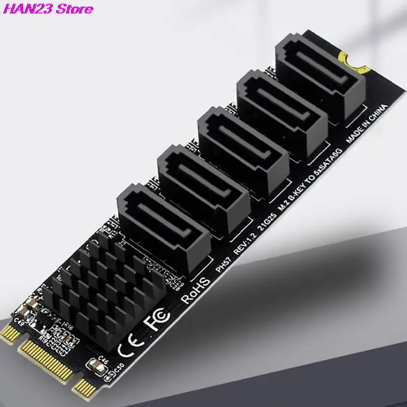 Новая 5-портовая Плата расширения для чипсета SATA III 6 Гб/с JMB575 PH57 M.2 NGFF
Новая 5-портовая Плата расширения для чипсета SATA III 6 Гб/с JMB575 PH57 M.2 NGFF