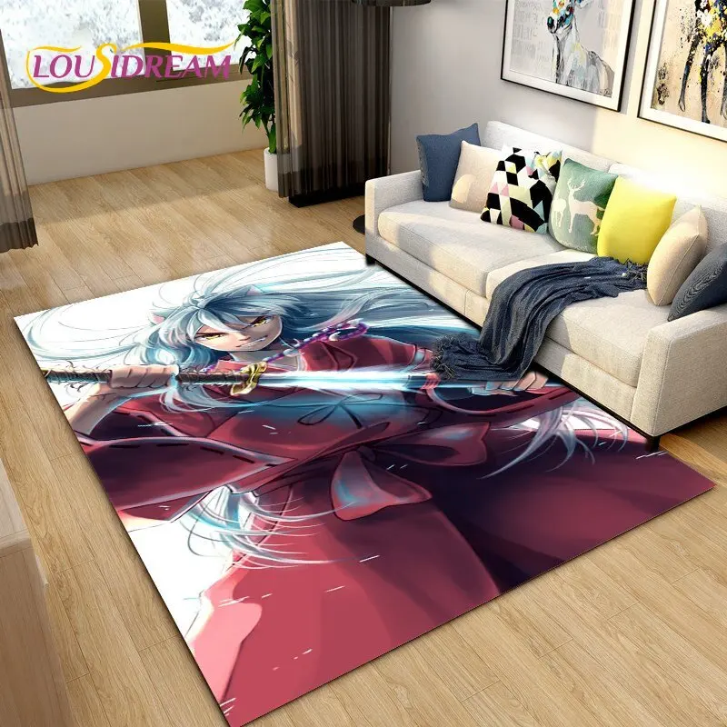 Inuyasha Japan Anime Cartoon Area Rug,Carpet Rug for Living Room Bedroom Sofa Doormat Decoration,Kids Play Non-slip Floor Mat
Inuyasha Japan Anime Cartoon Area Rug,Carpet Rug for Living Room Bedroom Sofa Doormat Decoration,Kids Play Non-slip Floor Mat