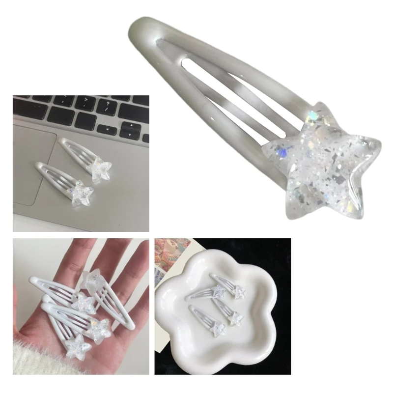 Small Hair Clip for Hot Girls Stereo Star Shape Hair Barrettes White Color Ponytail Hair Barrettes for Teens Girls DXAA
Small Hair Clip for Hot Girls Stereo Star Shape Hair Barrettes White Color Ponytail Hair Barrettes for Teens Girls DXAA