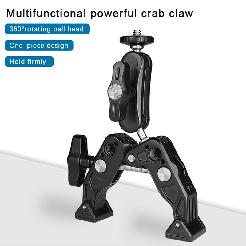 1Pc Multifunctional Strong Pea Clip Slr Camera Photography Monitor Fixed Bracket Universal C-Type Magic Arm Camera Stand Mount
1Pc Multifunctional Strong Pea Clip Slr Camera Photography Monitor Fixed Bracket Universal C-Type Magic Arm Camera Stand Mount
