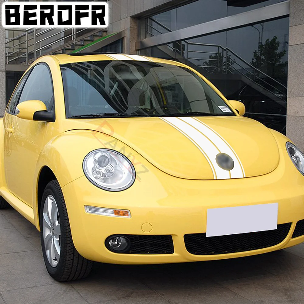 Car Styling Body Stripes Kit for Volkswagen Beetle 2002-2006 Hood Bonnet Roof Rear Trunk Strip Vinyl Decals Stickers Accessories
Car Styling Body Stripes Kit for Volkswagen Beetle 2002-2006 Hood Bonnet Roof Rear Trunk Strip Vinyl Decals Stickers Accessories