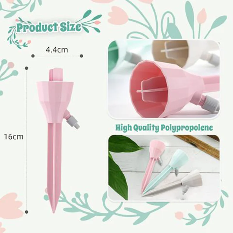 Регулируемые самополивочные шипы для растений, система капельного полива для дома и отпуска, разбрызгиватели для растений
Регулируемые самополивочные шипы для растений, система капельного полива для дома и отпуска, разбрызгиватели для растений