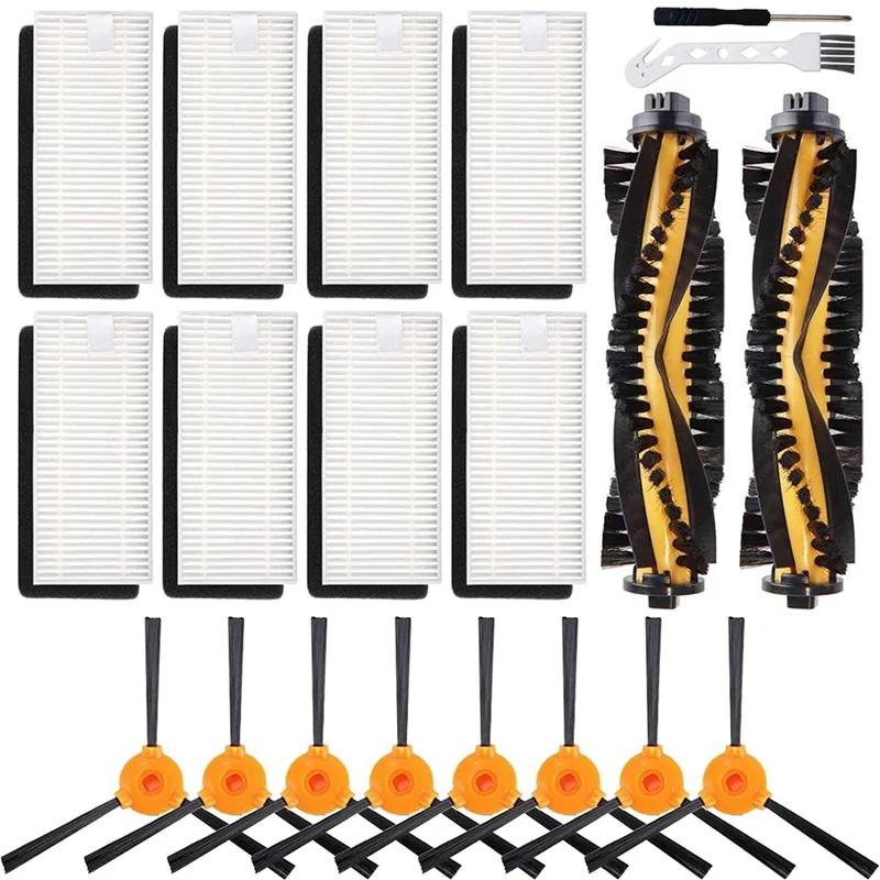 Replacement Parts Roller Brush Side Brushes Hepa Filters For Ecovacs N79 N79S Robot Vacuum Cleaner Accessories
Replacement Parts Roller Brush Side Brushes Hepa Filters For Ecovacs N79 N79S Robot Vacuum Cleaner Accessories