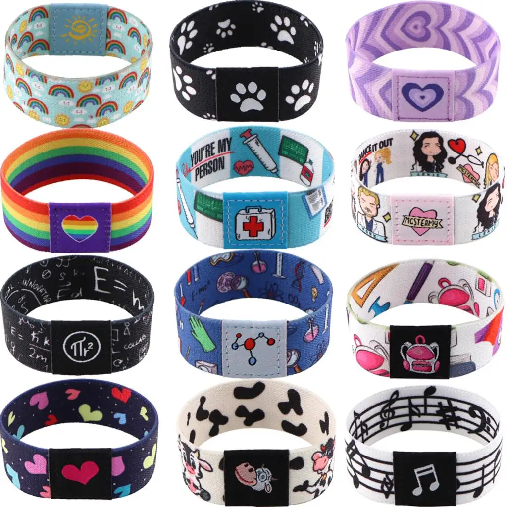 Wholesale Rainbow Chemistry Wristband Flexible Wrist Band Cuff Bracelet Sports Casual Bangle For Women Men Accessory Gifts
Wholesale Rainbow Chemistry Wristband Flexible Wrist Band Cuff Bracelet Sports Casual Bangle For Women Men Accessory Gifts